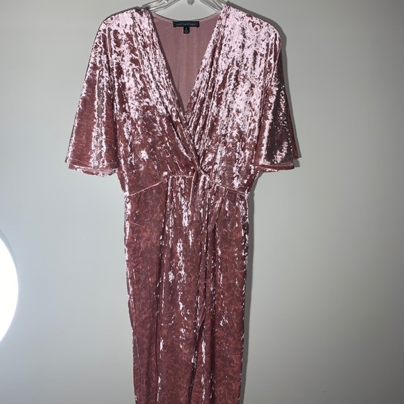 Rabbit Rabbit Rabbit Crushed Velvet Dress - Picture 1 of 5